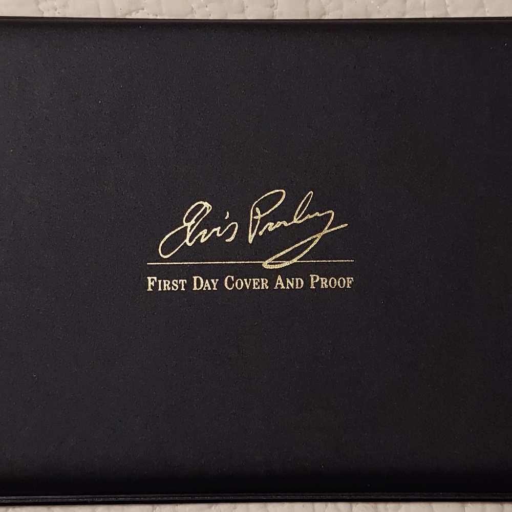 First Day Of Issue - Elvis - 99.9% Pure Silver